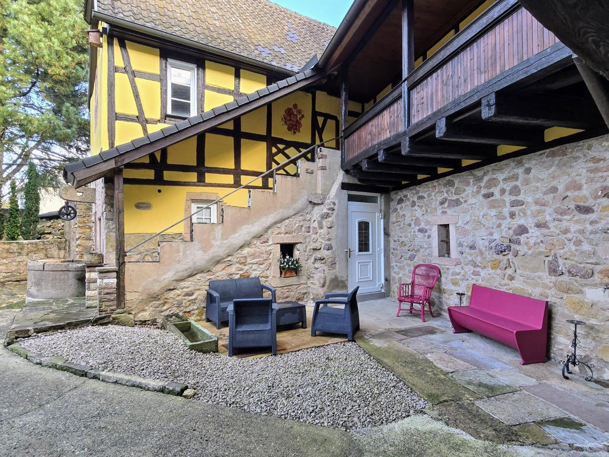 Studio Route Des Vins D 'Alsace Eichhoffen Zewnętrze zdjęcie